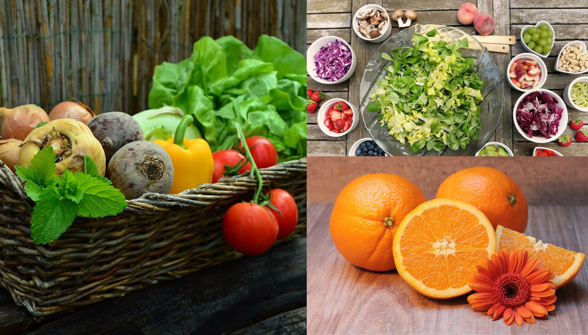 Imagens de frutas e legumes